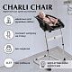 Ванночка - стульчик для купания 2в1+ Charli Chair Black