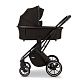Коляска Moon Piu 2 в 1 Black 2024