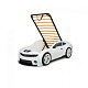 Кровать машина объемная (3d) EVO "Camaro" белый