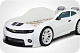 Кровать машина объемная (3d) EVO "Camaro" белый