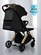 Прогулочная коляска Handy, черный/золотой