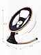 Электронные качели детские AMAROBABY ERGO SWING, черный