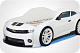 Кровать машина объемная (3d) EVO "Camaro" белый