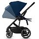 Cybex Balios S Lux SLV Коляска прогулочная Deep Black с дождевиком