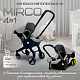 Коляска-автокресло BubaGO Mirco 4в1 grey
