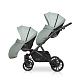 Коляска для двойни универсальная 2 в 1 Riko Team 2020