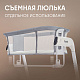 Колыбель Nuovita Accanto Bello Grey
