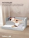 Диван - кровать 160х80 см Crecker ткань Микровелюр