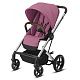 Cybex Balios S Lux SLV Коляска прогулочная Deep Black с дождевиком