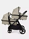 Коляска-трансформер для двойни и погодок Rant Dualo BEIGE