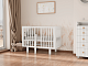 Кровать Incanto Charm продольный маятник цвет белый