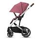 Cybex Balios S Lux SLV Коляска прогулочная Deep Black с дождевиком