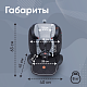 Автокресло поворотное группа 0123 (0-36) Suburban 360 Isofix Gray