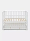 Кроватка Rant Indy Box CLOUD WHITE