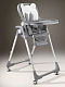 Детский стульчик для кормления, Allure, серый
