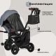 Велосипед трехколесный Qplay S702 NOVA DELUXE Stone Grey (Lux/Black)