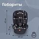 Автокресло поворотное группа 0123 (0-36) Suburban 360 Isofix Black